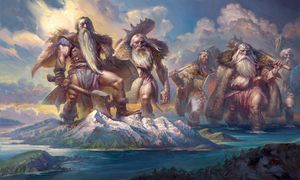 Скандинавская мифология, миры и боги
